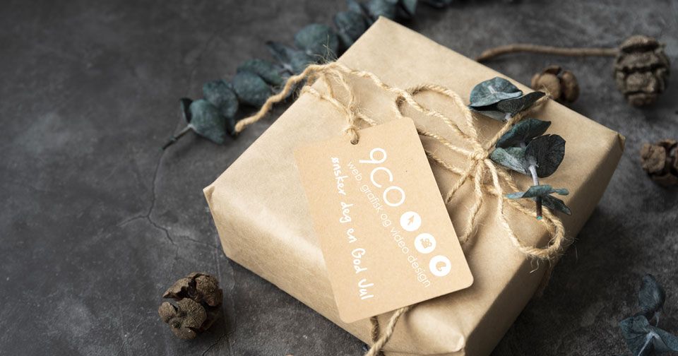 Gavelapper med personlig hilsen og firmalogo