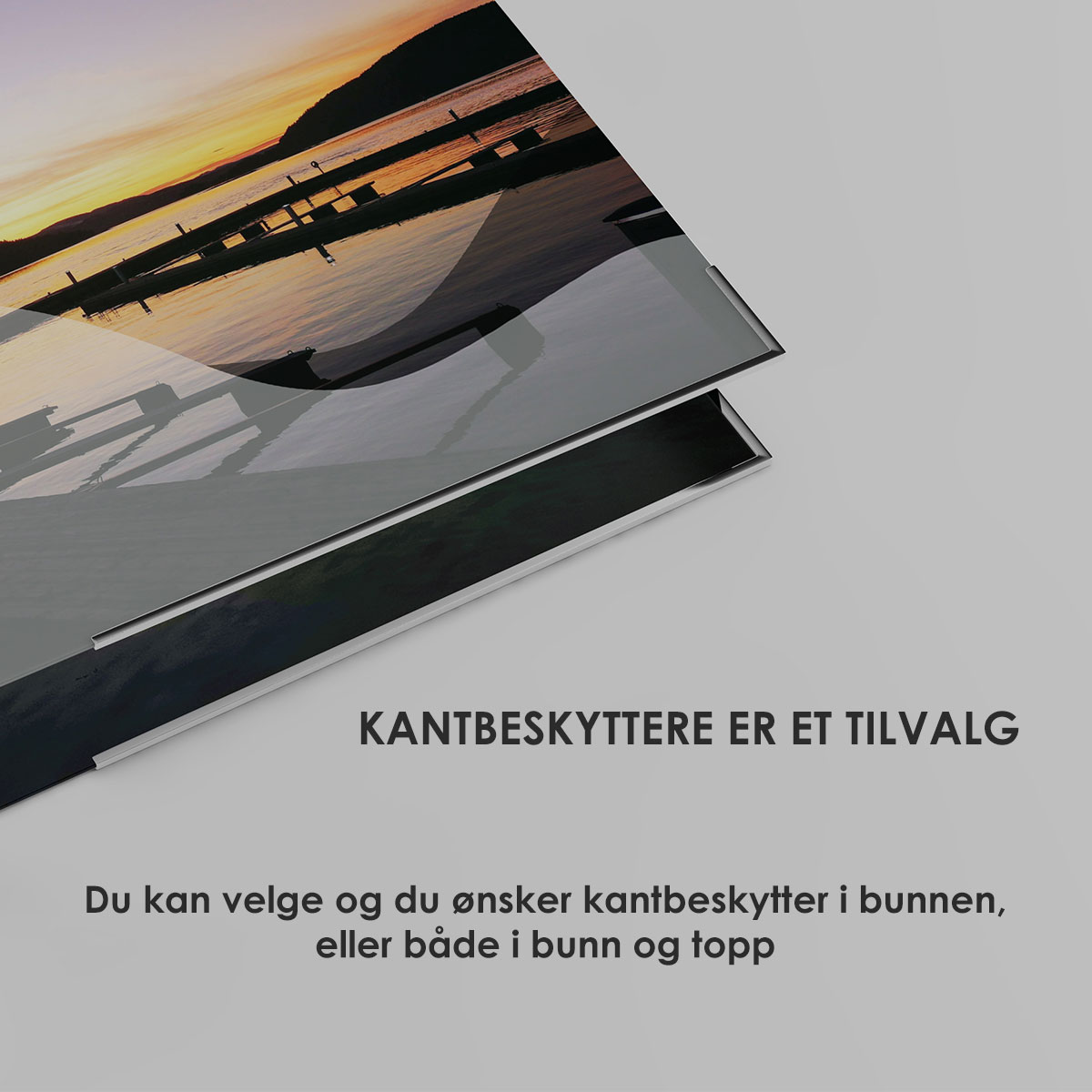 Kantbeskytter oppe og nede på ringperm